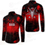 Red Baphomet 666 SED-0501 Shirt Allover