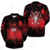 Red Baphomet 666 SED-0501 Button Jacket
