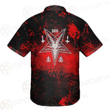 Red Baphomet 666 SED-0501 Shirt Allover