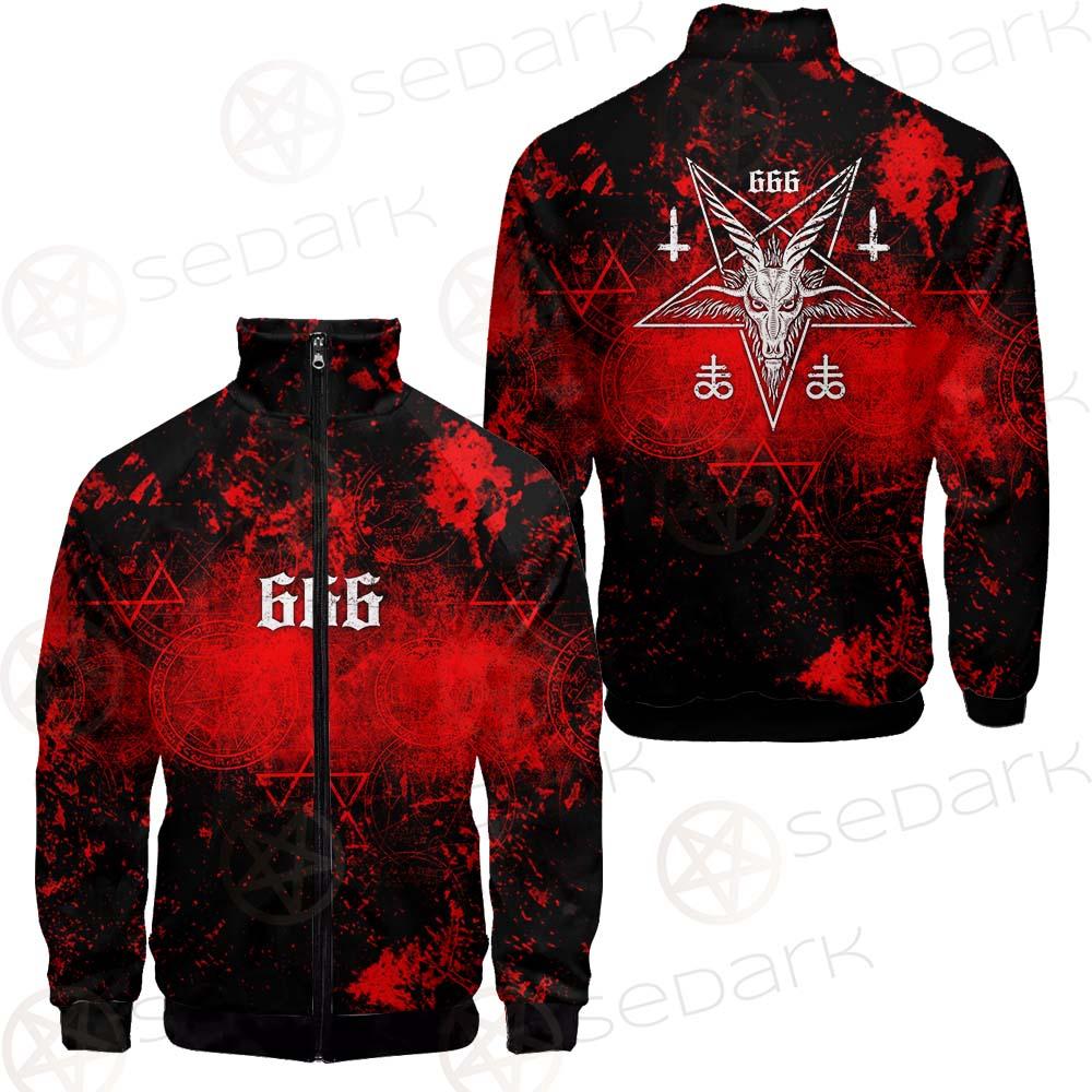 Red Baphomet 666 SED-0501 Jacket