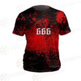 Red Baphomet 666 SED-0501 Unisex T-shirt
