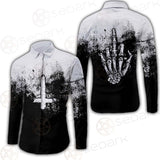 Satan Hand Cross Inverted SED-0502 Shirt Allover