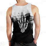 Satan Hand Cross Inverted SED-0502 Men Tank-tops