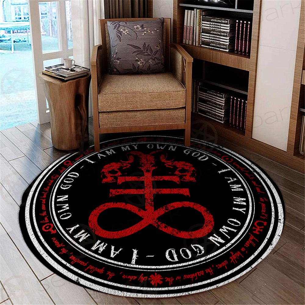 Satan - My Own God SED-0503 Round Carpet