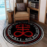 Satan - My Own God SED-0503 Round Carpet