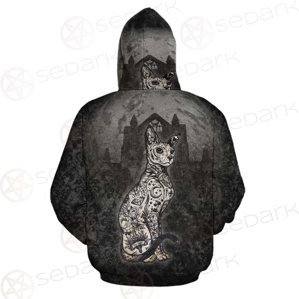 Gothic Cat SED-0504 Hoodie & Zip Hoodie