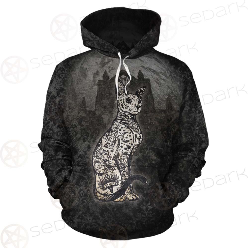 Gothic Cat SED-0504 Hoodie & Zip Hoodie