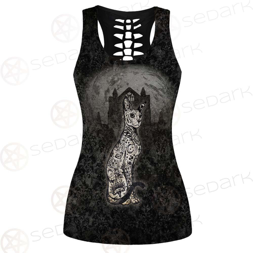 Gothic Cat SED-0504 Women Tank Top