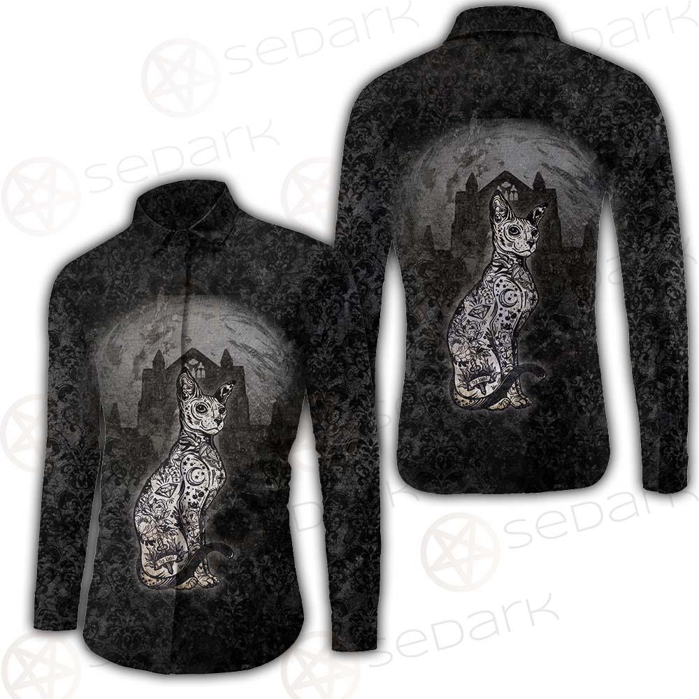 Gothic Cat SED-0504 Shirt Allover