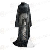 Gothic Cat SED-0504 Sleeved Blanket