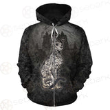 Gothic Cat SED-0504 Hoodie & Zip Hoodie