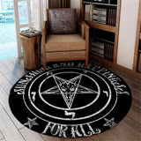 Satan Sunshine And Happiness For All SED-0505 Round Carpet