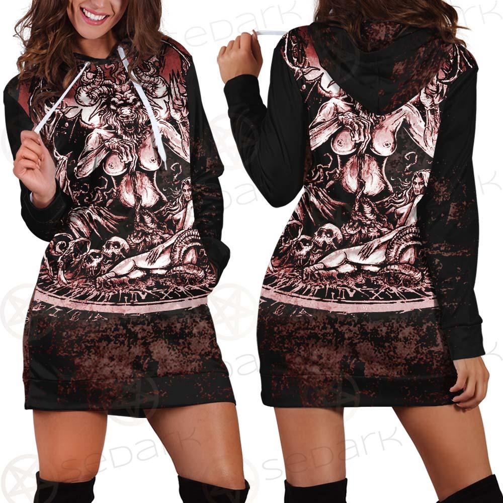 Satan Angry SED-0513 Hoodie Dress