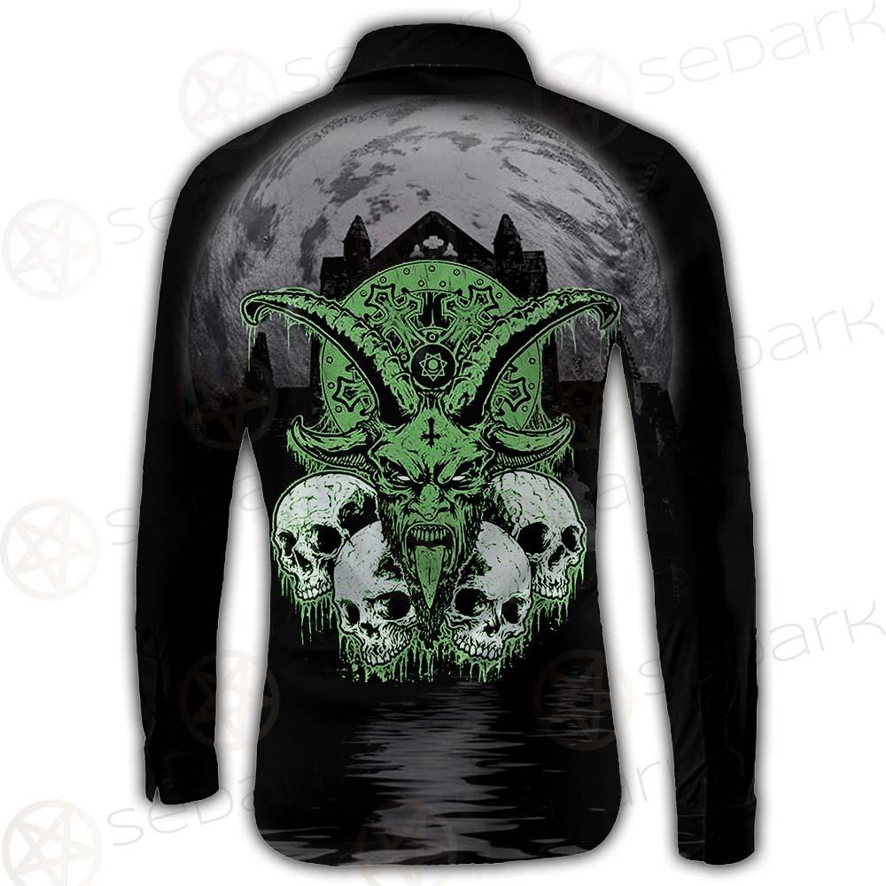 Satan Skull SED-0521 Shirt Allover