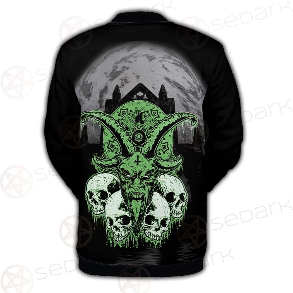 Satan Skull SED-0521 Button Jacket