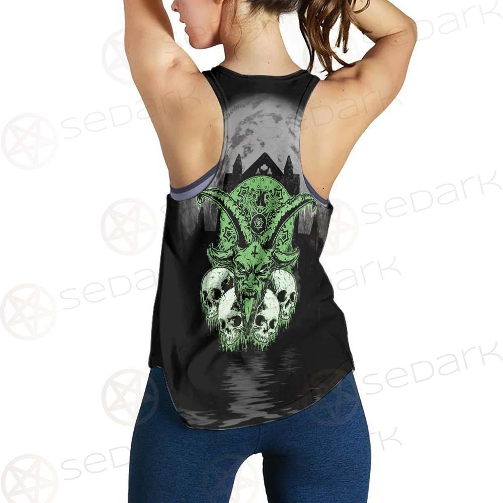 Satan Skull SED-0521 Women Tank Top