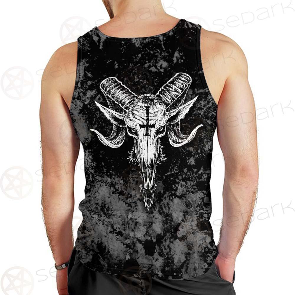 Satanic Symbol SED-0522 Men Tank-tops