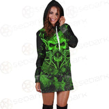 Satan Skull SED-0525 Hoodie Dress