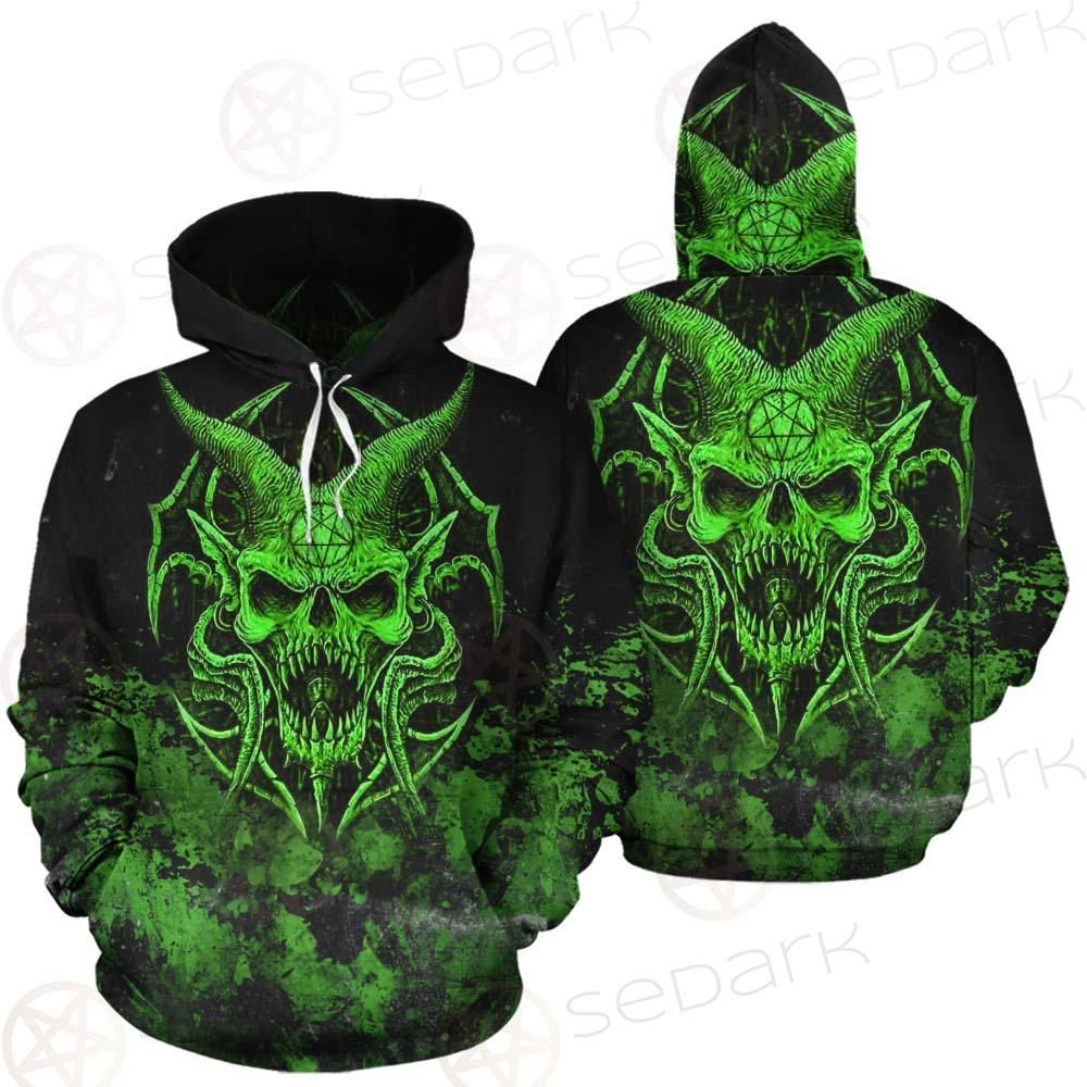 Satan Skull SED-0525 Hoodie & Zip Hoodie