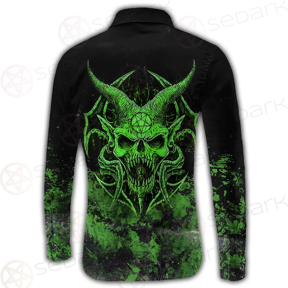 Satan Skull SED-0525 Shirt Allover