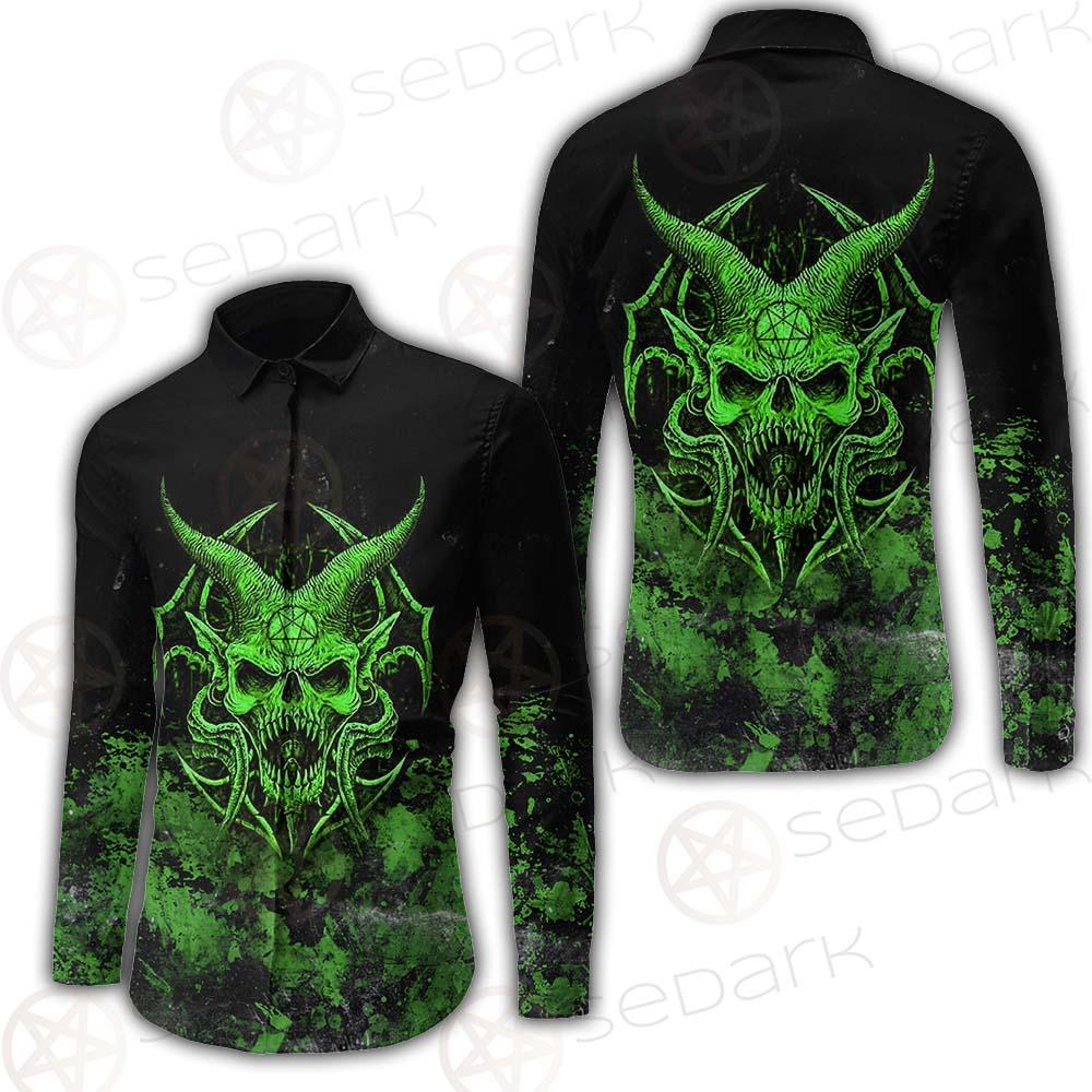 Satan Skull SED-0525 Shirt Allover
