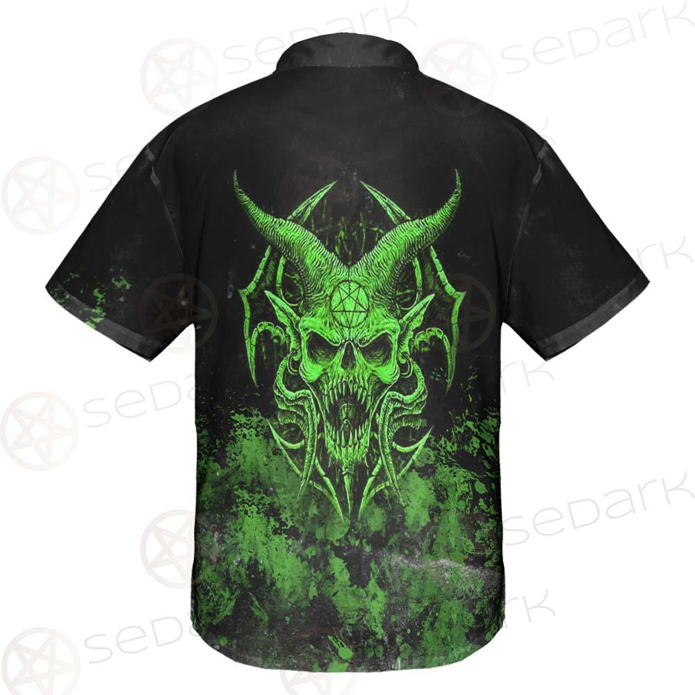 Satan Skull SED-0525 Shirt Allover