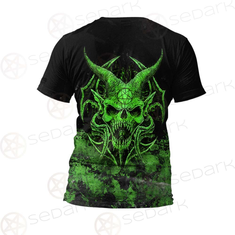 Satan Skull SED-0525 Unisex T-shirt
