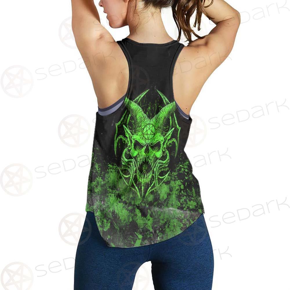 Satan Skull SED-0525 Women Tank Top