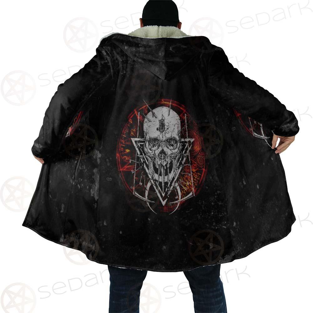 Satan Skull Symbols SED-0526 Cloak