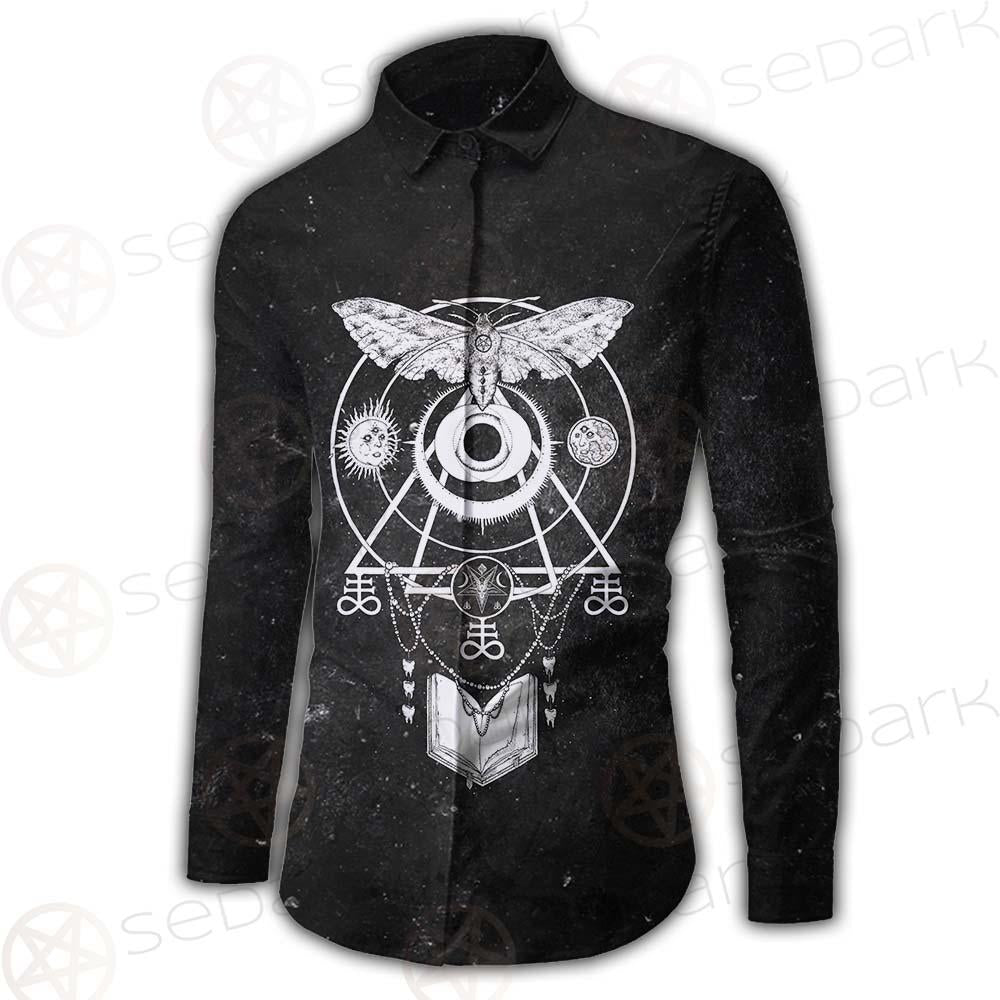 Occult Satan Symbols SED-0527 Shirt Allover