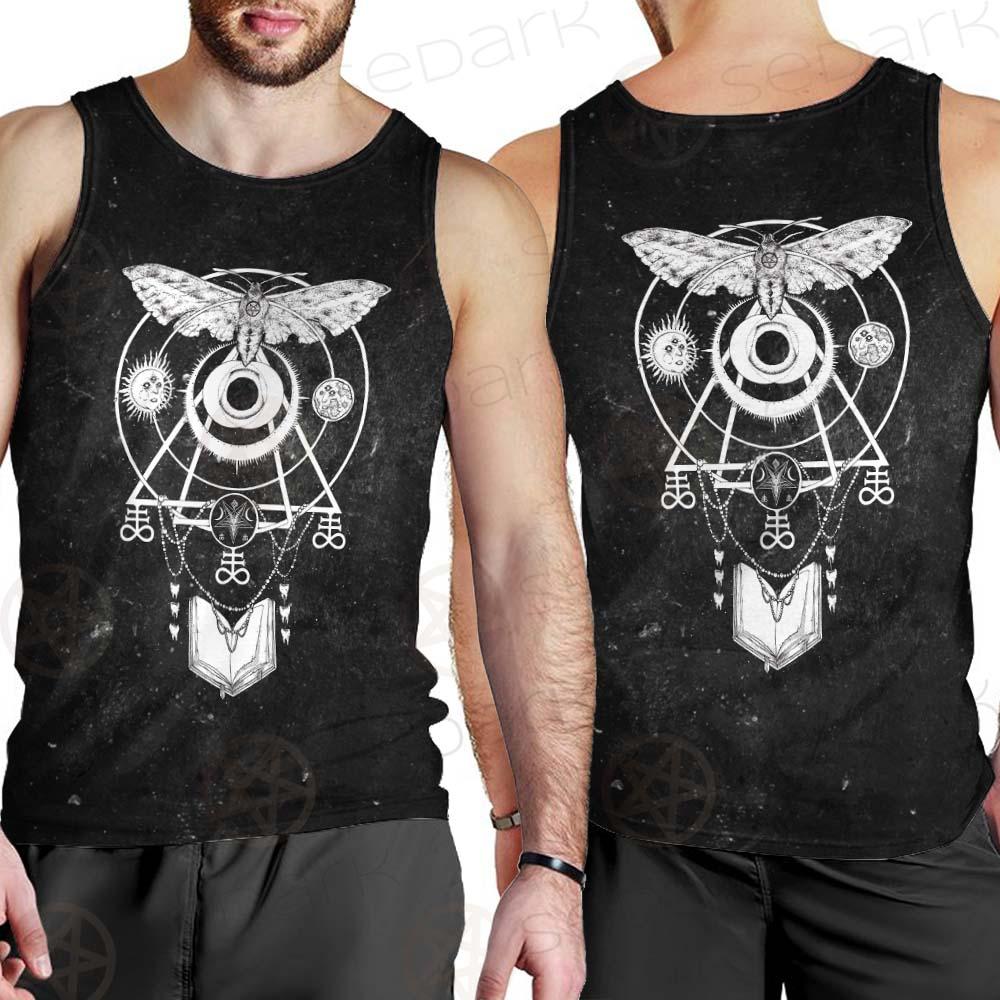 Occult Satan Symbols SED-0527 Men Tank-tops