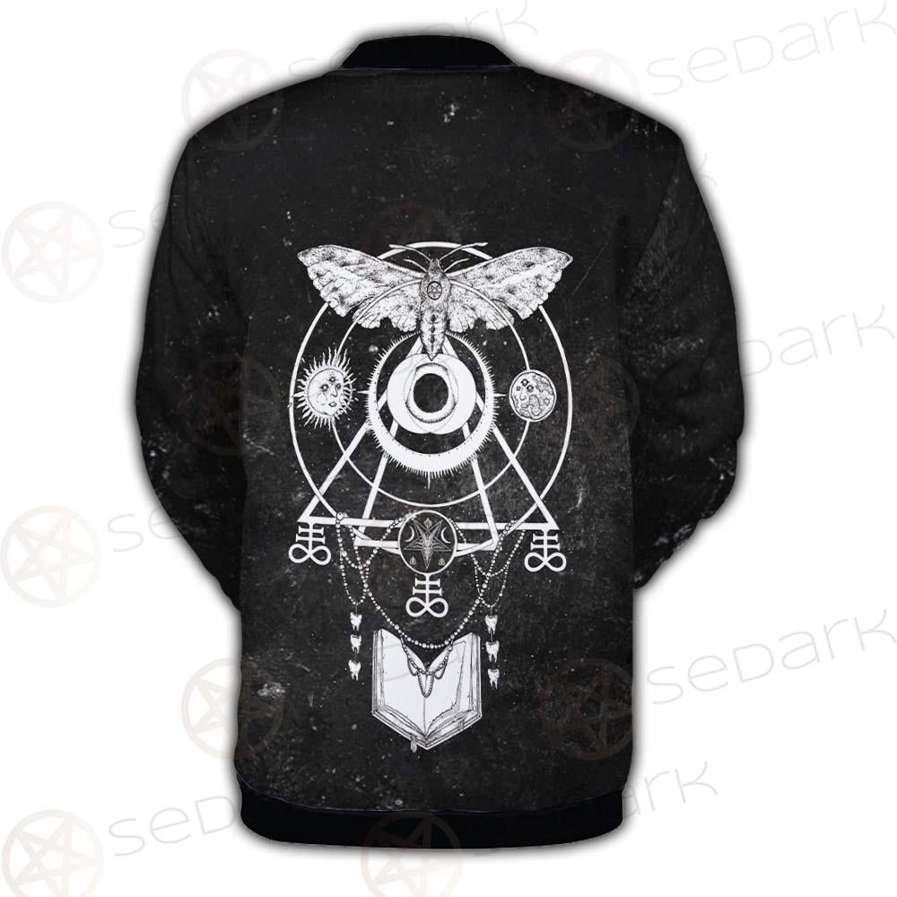Occult Satan Symbols SED-0527 Button Jacket