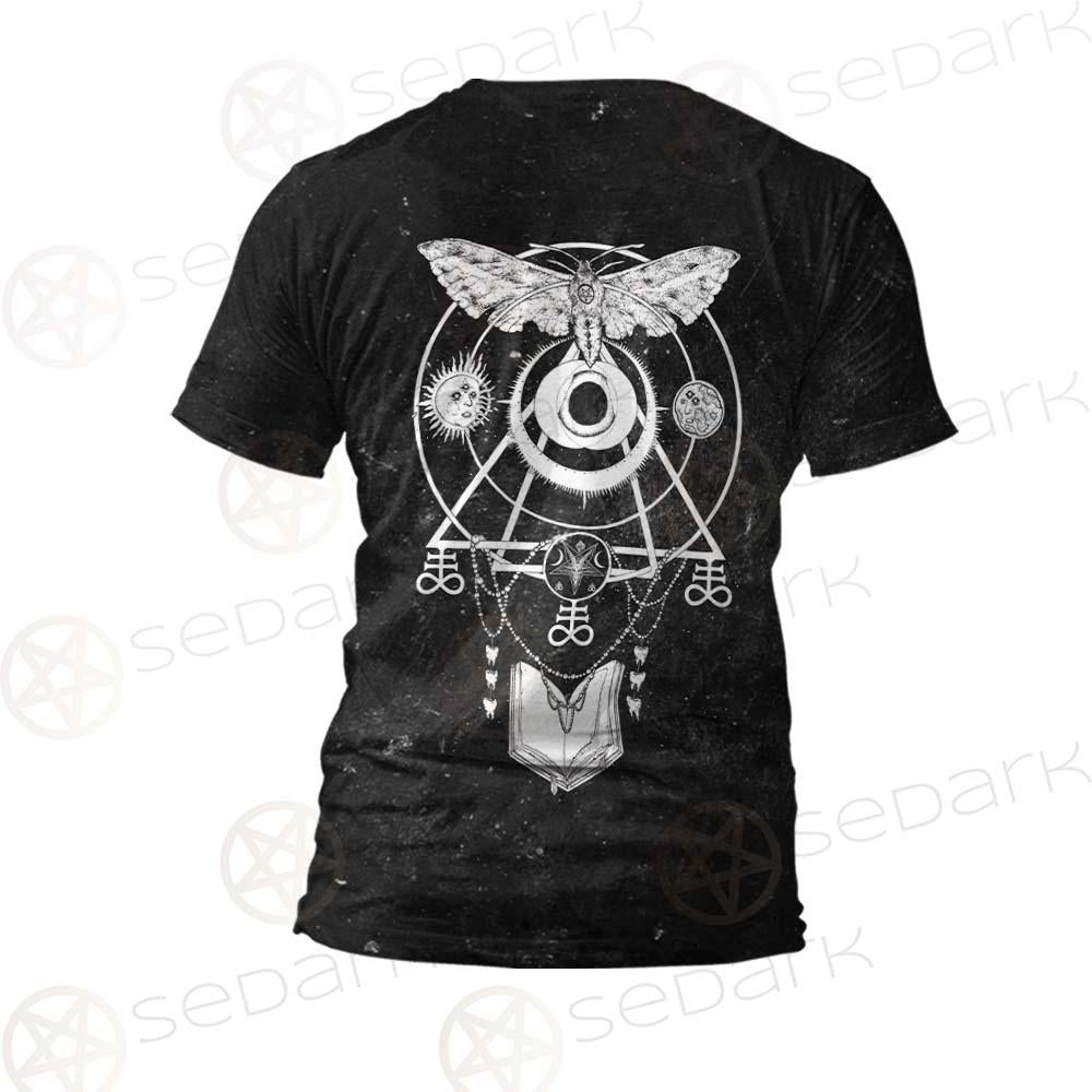 Occult Satan Symbols SED-0527 Unisex T-shirt