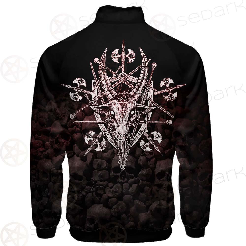 Satan Skull Cross Inverted SED-0528 Jacket