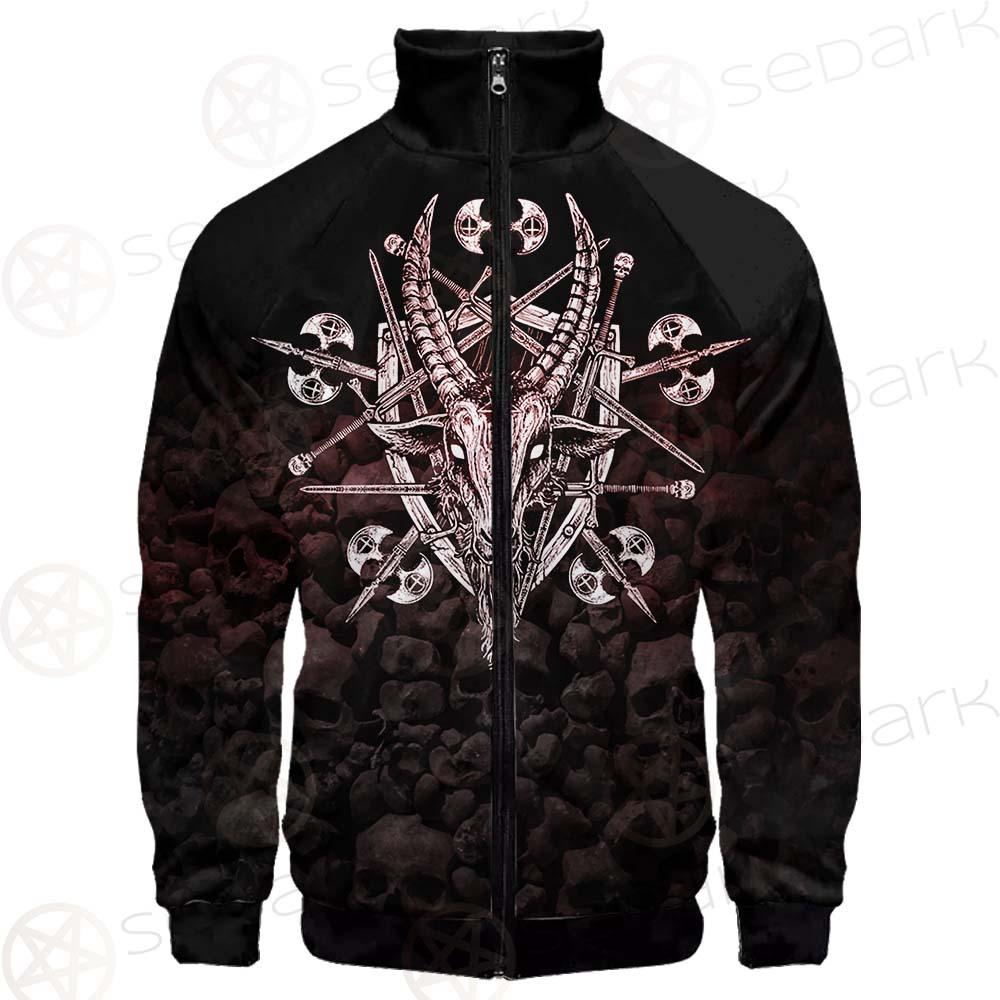 Satan Skull Cross Inverted SED-0528 Jacket