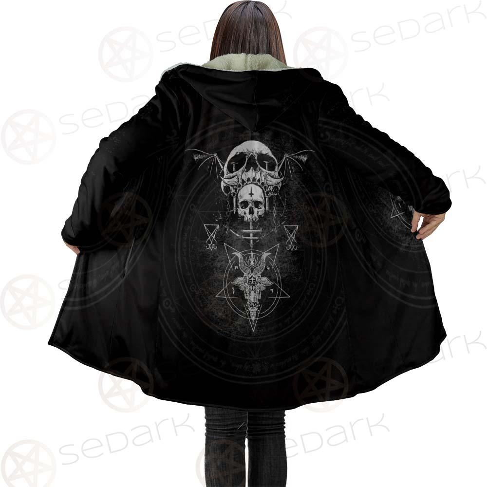 Skull Lucifer Symbol SED-0530 Cloak