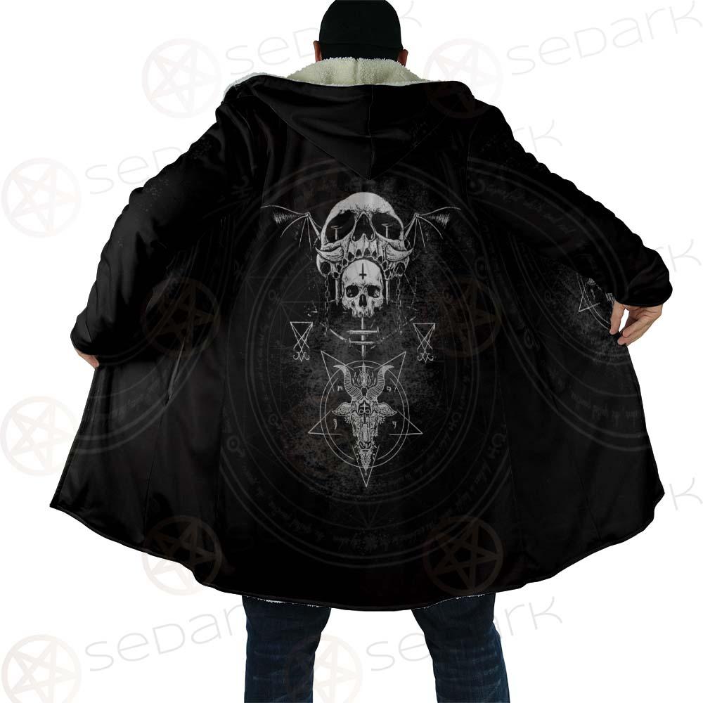 Skull Lucifer Symbol SED-0530 Cloak