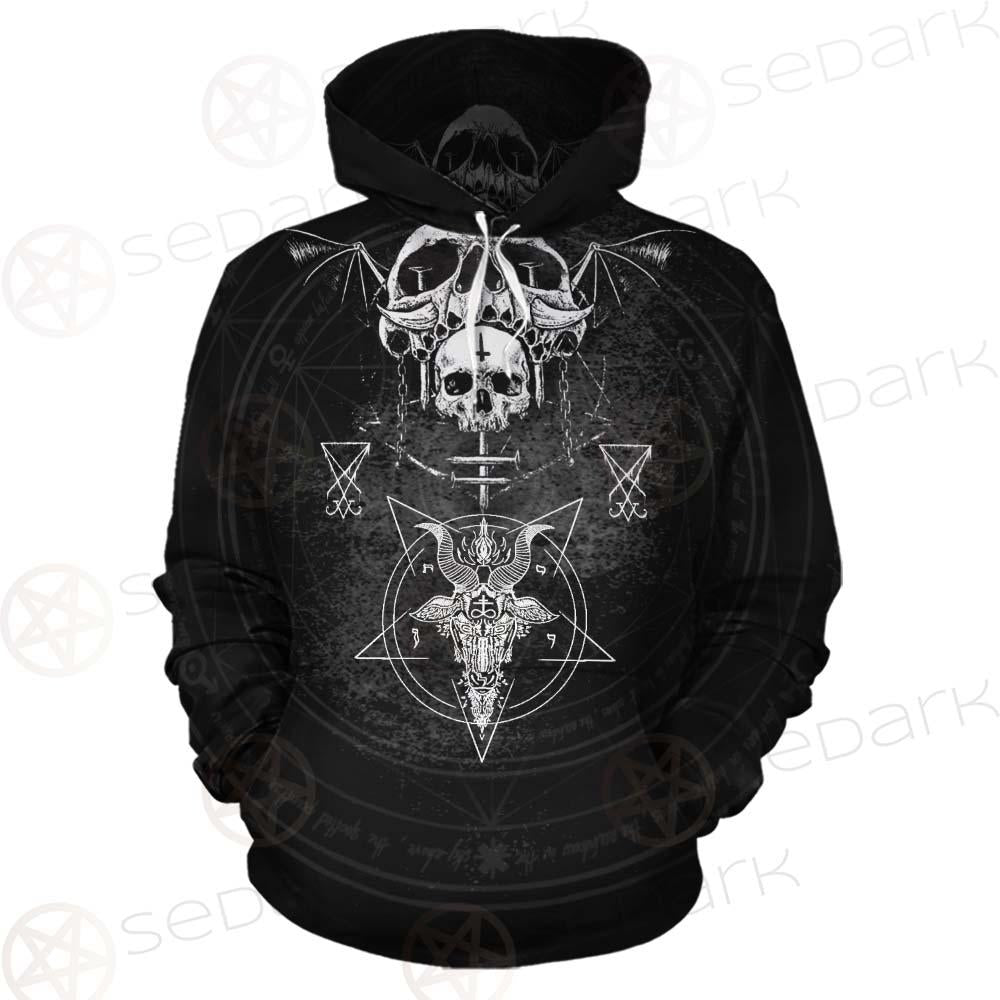 Skull Lucifer Symbol SED-0530 Hoodie & Zip Hoodie