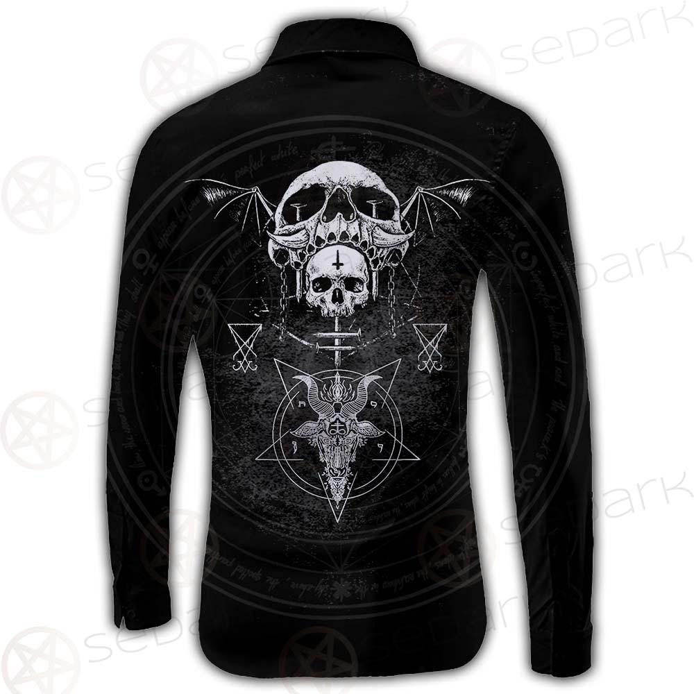 Skull Lucifer Symbol SED-0530 Shirt Allover