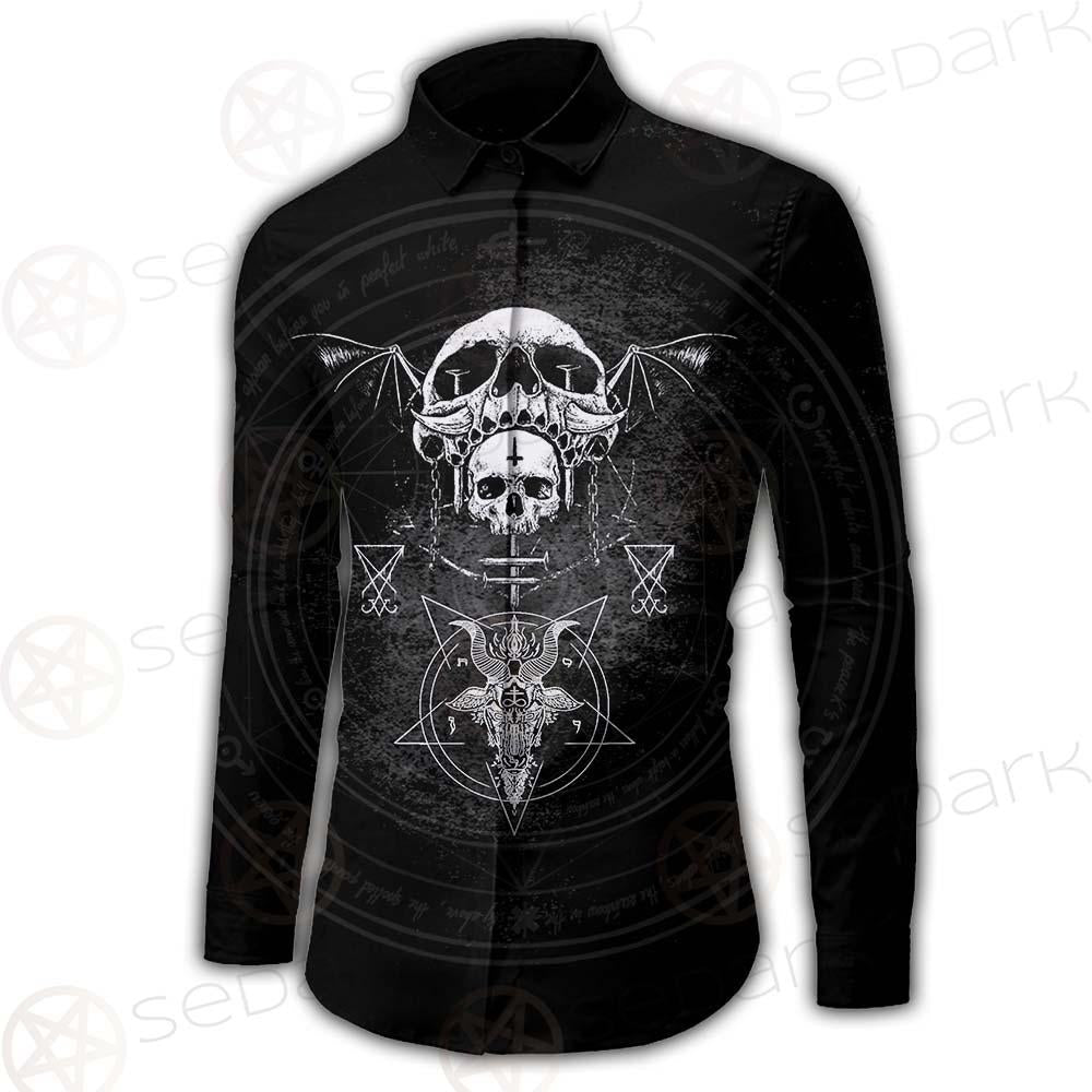 Skull Lucifer Symbol SED-0530 Shirt Allover