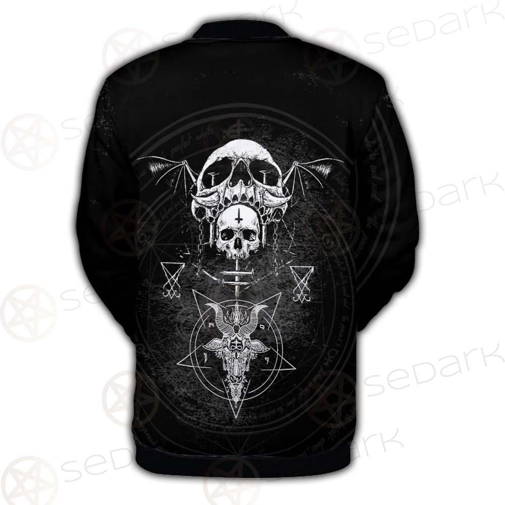 Skull Lucifer Symbol SED-0530 Button Jacket