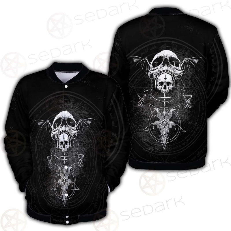 Skull Lucifer Symbol SED-0530 Button Jacket