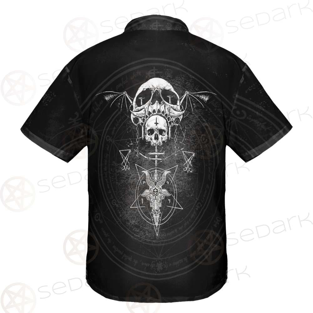 Skull Lucifer Symbol SED-0530 Shirt Allover
