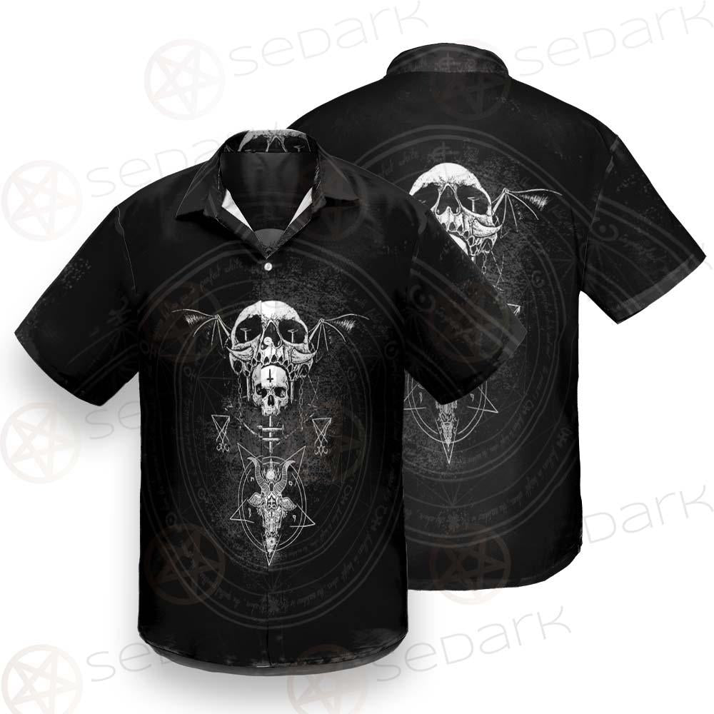 Skull Lucifer Symbol SED-0530 Shirt Allover