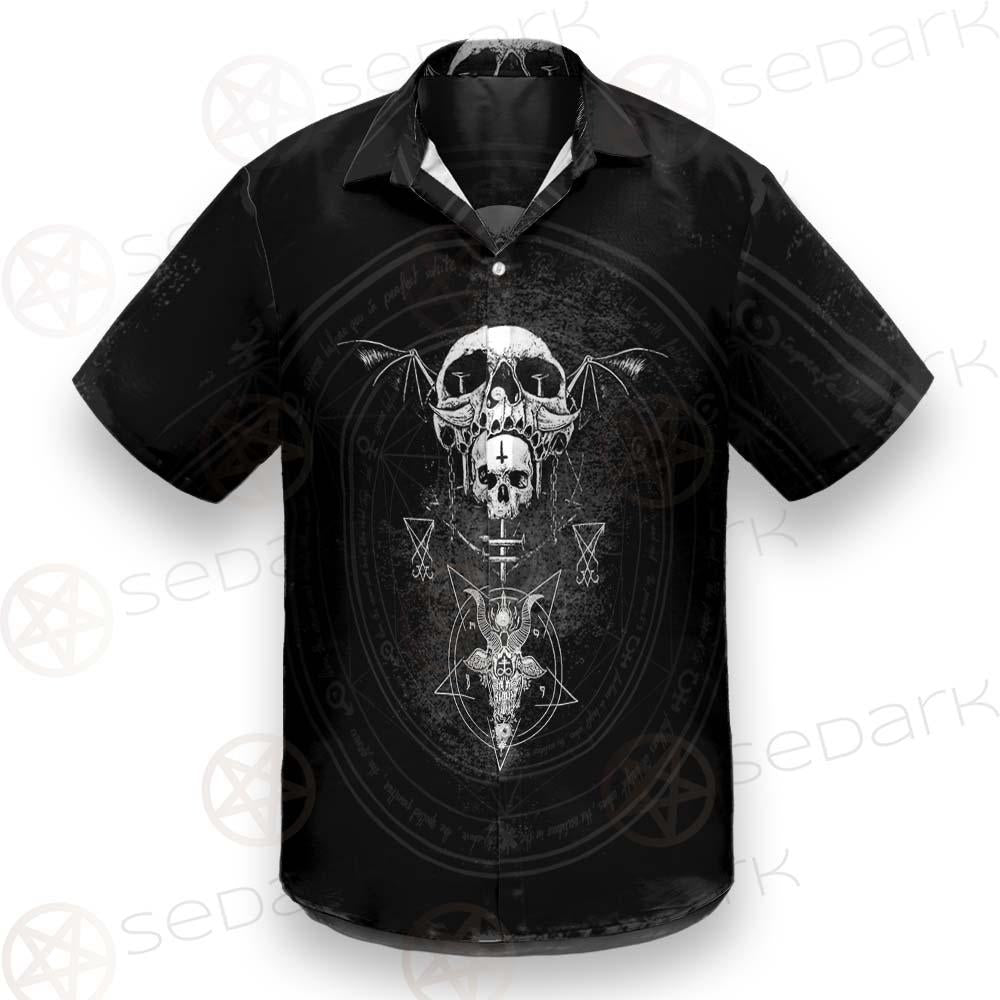 Skull Lucifer Symbol SED-0530 Shirt Allover