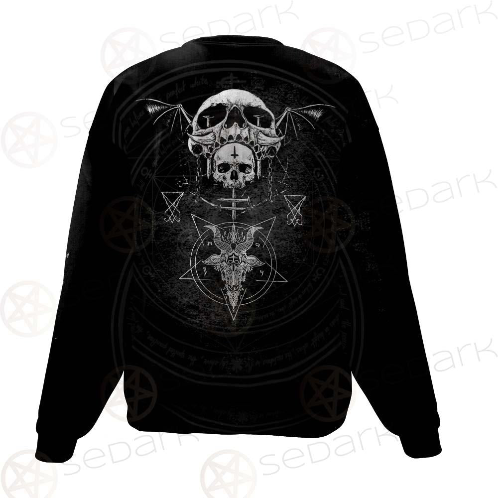 Skull Lucifer Symbol SED-0530 Unisex Sweatshirt