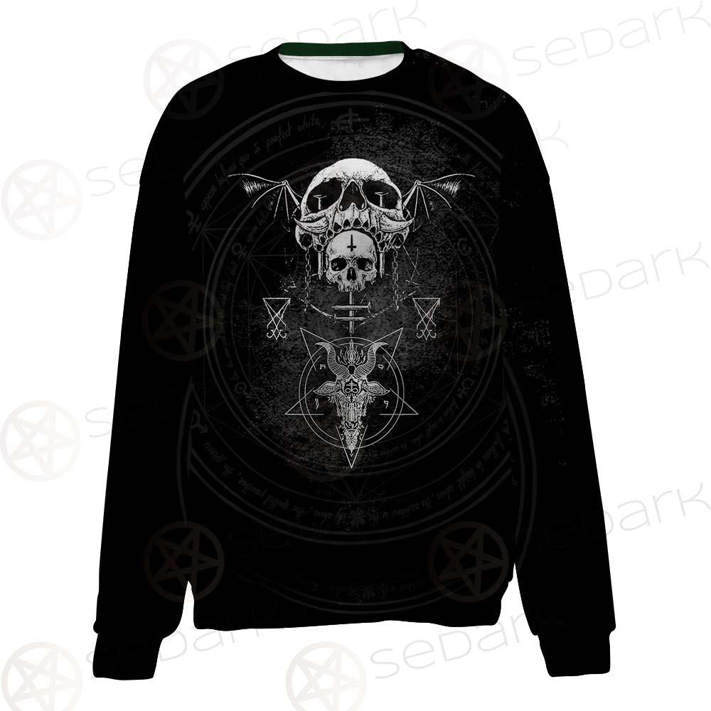Skull Lucifer Symbol SED-0530 Unisex Sweatshirt