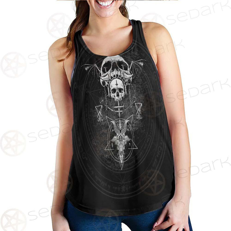 Skull Lucifer Symbol SED-0530 Women Tank Top