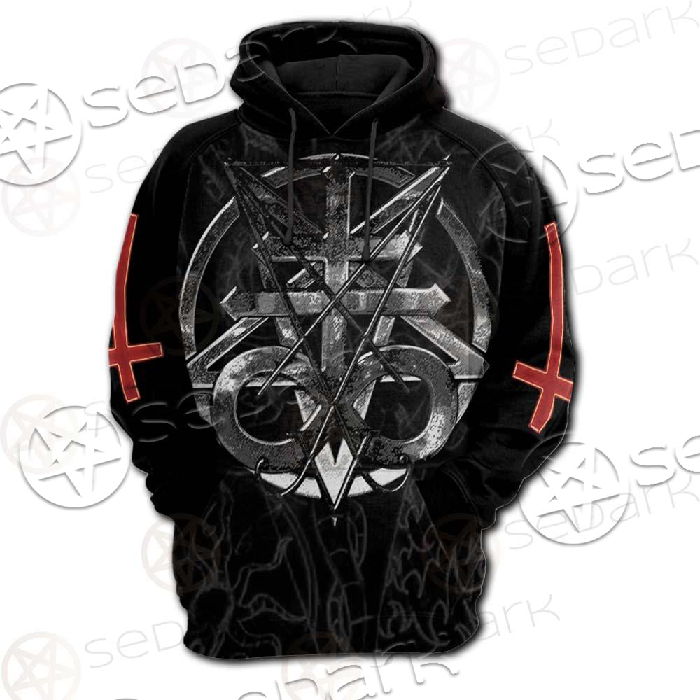 Sigil Of Baphomet 666 SED-0531 Hoodie & Zip Hoodie Raglan