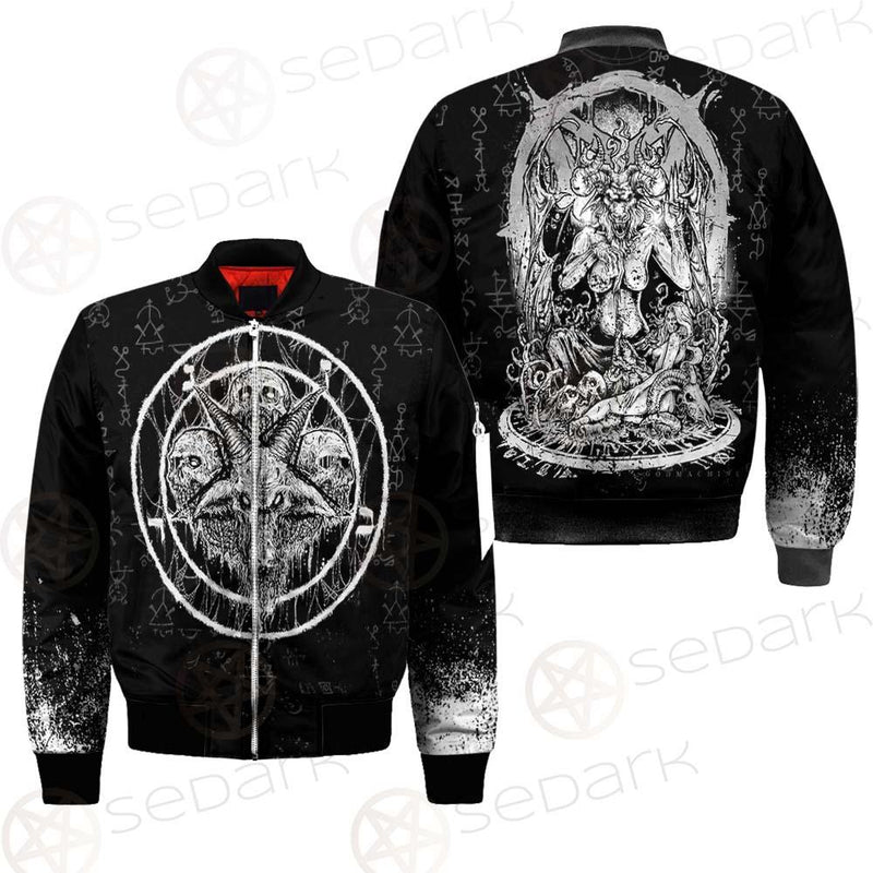 Skull Sigil Of Baphomet SED-0537 Jacket